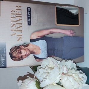 Vested Slimmer with zipper